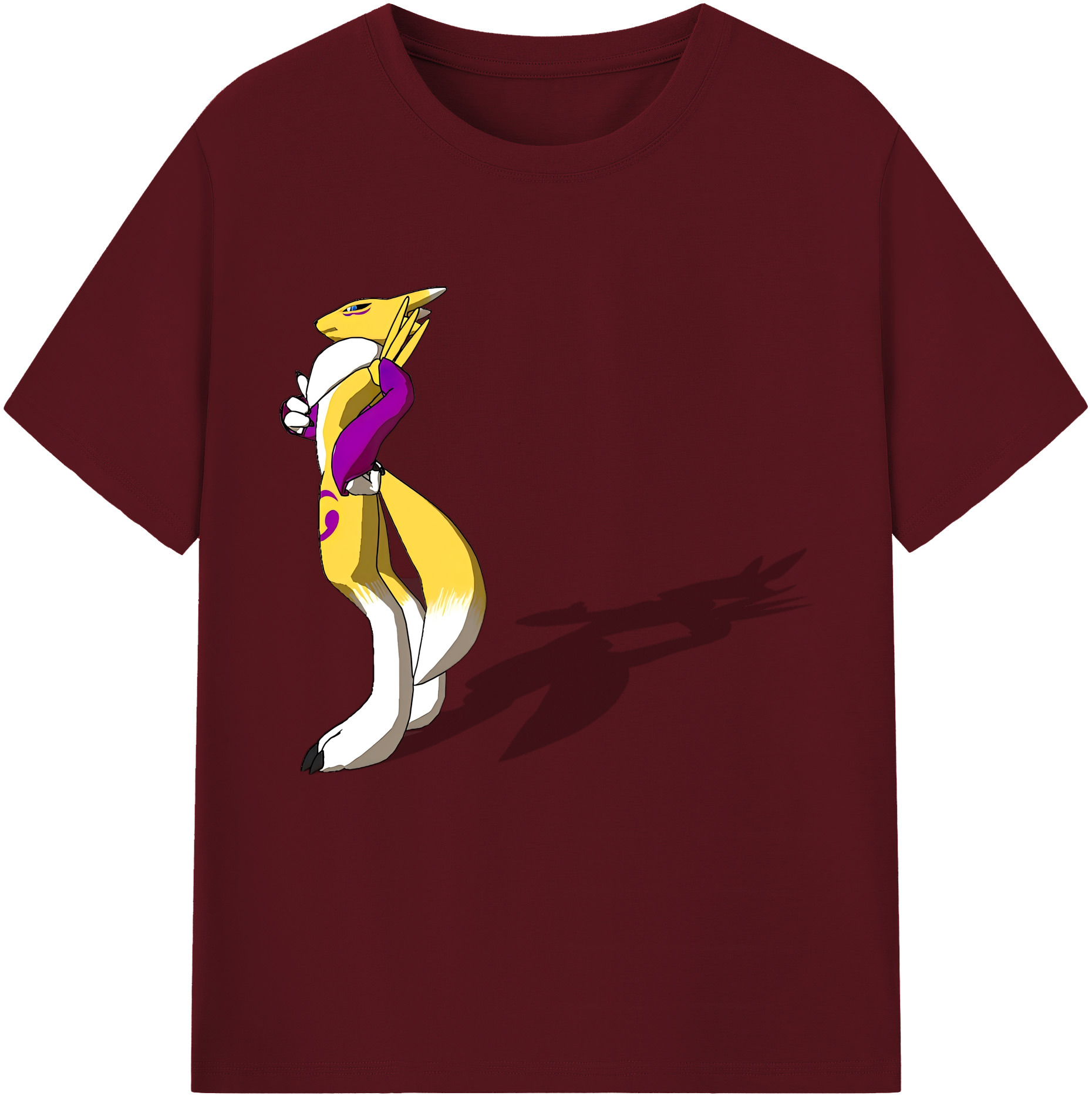 （画像用） Digimon デジタルモンスター/デジモン 綿100％半袖Tシャツ（フロントプリント）
